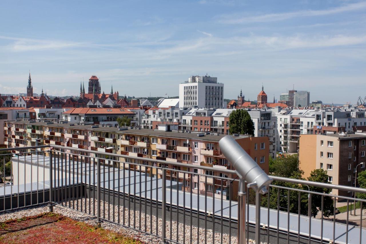 Gdansk, Dlugie Ogrody 18 - Rooftop Terrace, Parking Exteriér fotografie