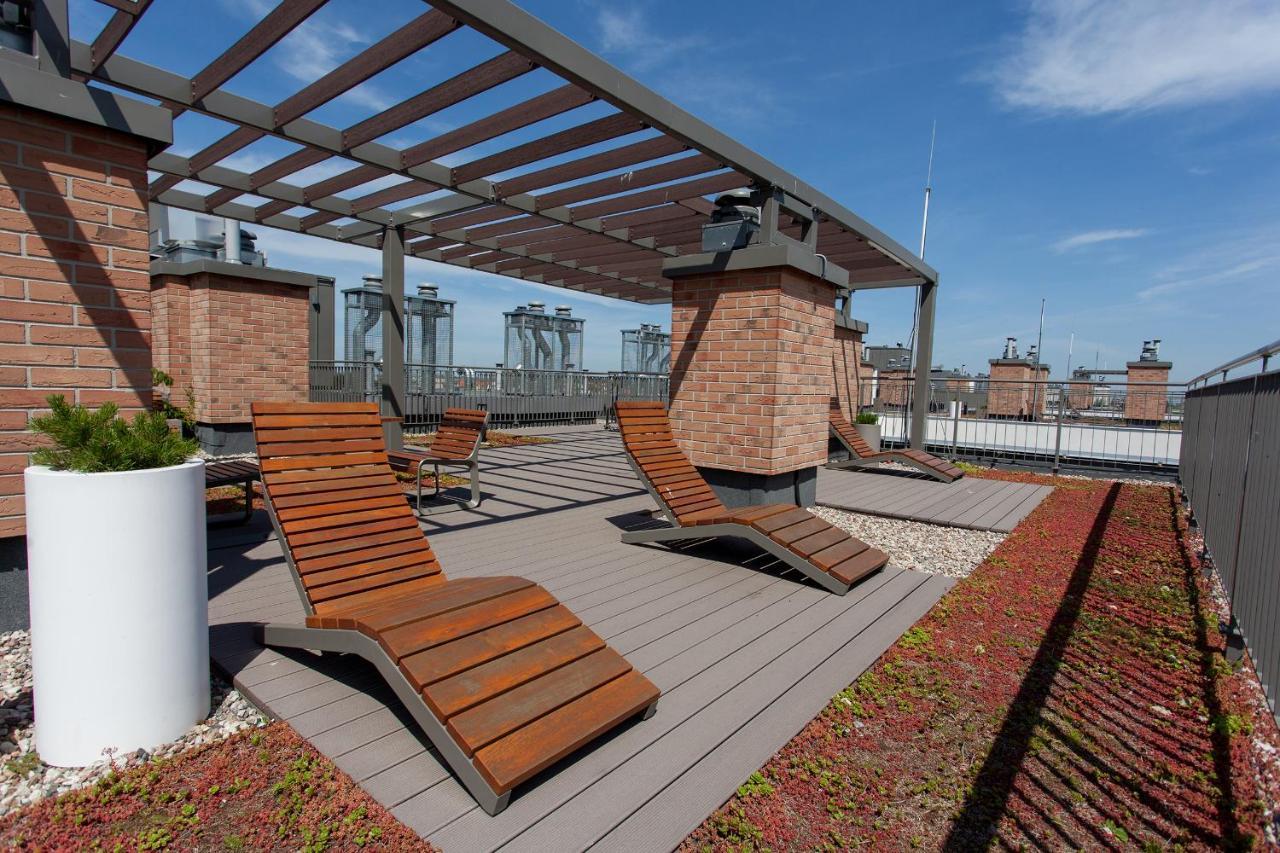 Gdansk, Dlugie Ogrody 18 - Rooftop Terrace, Parking Exteriér fotografie