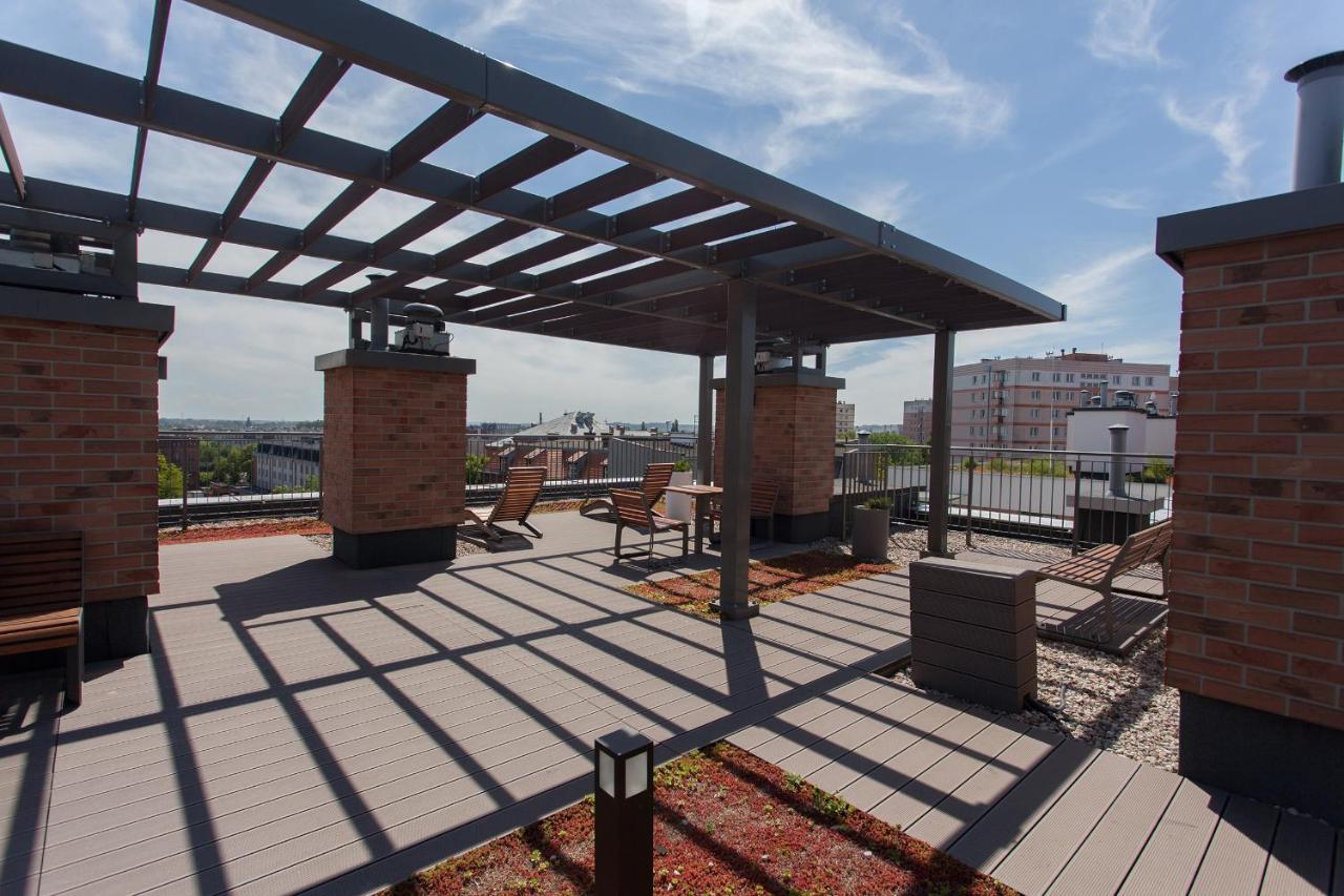 Gdansk, Dlugie Ogrody 18 - Rooftop Terrace, Parking Exteriér fotografie